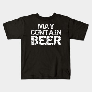 May Contain Beer Shirt for Men Funny Drinking TShirt Women Kids T-Shirt